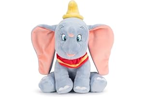Simba- Peluche Disney Dumbo 25cm, Relleno Fabricado con Material 100% Reciclado, Licencia Disney 100% Original, Apto para Todas Las Edades (6315876245)