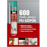 600 Genel Ama&ccedil;lı Pu K&ouml;p&uuml;k 750ml/600gr