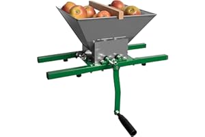Güde Fruktkvarn OM 7 (7 liters kapacitet, rostfri påfyllningstratt 300 x 340 mm, aluminiumskärverk och pressalt, för monterin