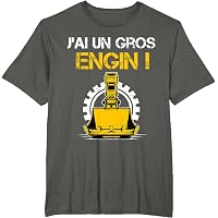 Spreadshirt Pull À Capuche Enfant 'J'Peux Pas J'Ai Pelleteuse' - Cadeau Humoristique Chantier