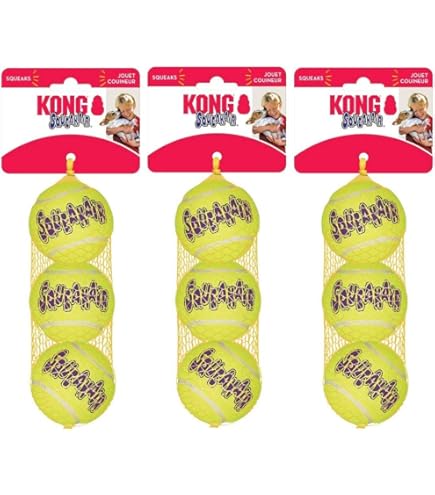 Nerf Hundetennisbälle, 6,3 Cm, Druckfest & Nicht Quietschend – 3er Pack Für Apportierspiele