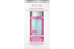 ‎ESSIE essie Nagelhärter für natürlich strahlende, glänzende und stärkere Nägel, Vegane Formel ohne Inhaltsstoffe tierischen Ursprungs, hard to resist, Pinker Tint, 1 x 13,5 ml
