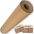 Wide Kraft Paper Roll 900mm / 90cm x 100m Long Length Multipurpose Brown Wrapping Paper Roll For Wrapping Gifts, Parcel Packing, Arts & Craft