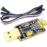 UART-TTL USB Adapter mit CH340G Konverter für 3.3V und 5V mit Jumperkabel kompatibel mit Arduino