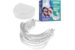 WERPOWER Snoring-Aids-for-Men/Women-Anti-Snoring-Deives 2024 New-Shapeable-Anti-Snore-Mouthpiece Effect-Safe&Comfortable for All Mouth and All Ages