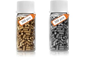 LNSYSNS 600 Piezas Piedras Mechero con Botella de Almacenamiento 2,2 mm Piedra Mechero Recambio, Pedernales Universales para Encendedores Compatible con Zippo y Clipper Encendedores