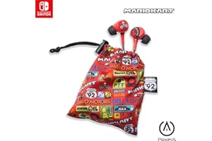 POWERA Wired Earbuds for Nintendo Switch - Mario Kart Motors