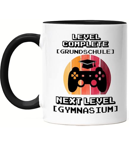 Trendation Tasse Für 5. Klasse Jungs – Cooles Gamer-Design In Blau – Perfekt Als Schulgeschenk Für Grundschüler & Weiterführende