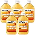 MOJU Ginger Dosing Bottles (5x420ml Pack, 35 Shots), Immune Support, Natural Ingredients, No Added Sugars or Sweeteners, Vegan, Ginger Shots