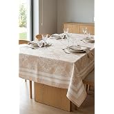 Dekoratif Baskılı Mutfak Salon Masa &Ouml;rt&uuml;s&uuml; 150x150 cm Sıvı Ge&ccedil;irmez Ev Sunum Sofra &Ouml;rt&uuml;s&uuml; Paisley