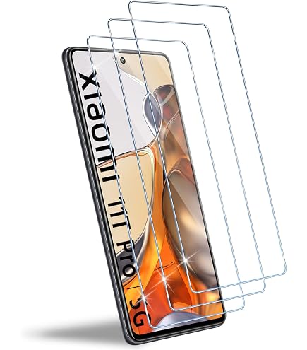 Vauki 2 Pezzi Privacy Vetro Temperato per Xiaomi 11T Pro 5G