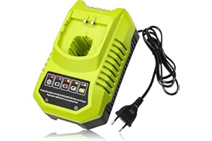 Powayup 3A 9.6V-18V BCL1418 Cargador de Repuesto para Ryobi BCL1418 P108 P107 P104 P105 P102 P103 batería de Herramientas.