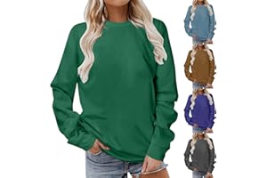 AMhomely Christmas T Shirts for Women UK Clearance Ladies Tops Fall Casual 3/4 Sleeve Loose Shirts Crewneck Xmas Tree Snowflake Elk Print Cute Blouse Graphic Tees Tunic Dressy Trendy Clothes