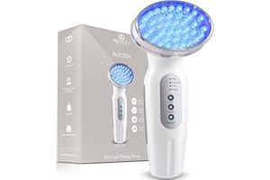 ‎PROJECT E BEAUTY Project E Beauty Blue LED + Acne Light Therapy | 415nm Blue Photon Beauty LED Therapy Anti Acne Spot Scars Facial Device