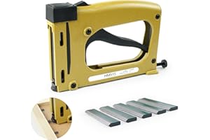 KIMSING HM515 Manueller flexibler Punktetreiber mit 1.000 Punkten zum Befestigen von Rückseiten von Bilderrahmen, flexibler Punktetacker, Punktetreiberpistole, Werkzeug für Bilderrahmennagler