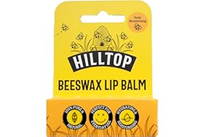 Hilltop Honey - Original Beeswax Lip Balm - Moisturising - 4.5g