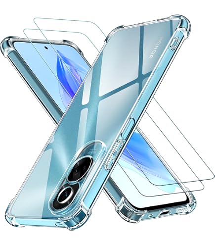 Cresee Transparente Hülle Für Honor 90 Lite 5G – Stoßfest, Mit Verstärkten Ecken, Dünn Und Klar