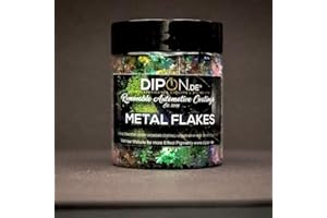 ‎DIPON Effektpigment 3D Maple Leaf Hologram Flake Glitter Polyester EFfekt Farbpigment für Epoxidharz Resin Epoxy Autolack Aquarell Seife Kunst Geode