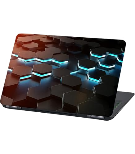 Laptop Aufkleber Pink Kariert - Wiederverwendbare Vinyl Folie Mit Handgelenkpolster