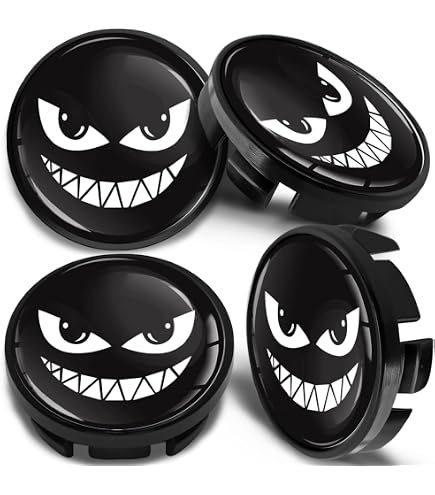 Cache-moyeux SkinoEu – Lot De 4, Diamètre 65 Mm, Compatible VW, Skoda Et Autres Modèles