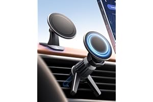 Deerfun MagSafe Handyhalterung Auto [Hochleistungsmagnet] Universelle Magnetische Auto-Handyhalterung, Lüftungshalterung für iPhone 16 15 14 13 12 Pro Max mit MagSafe-Hülle