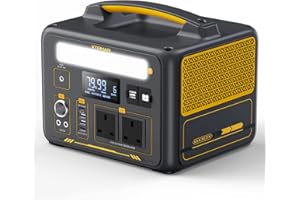 VTOMAN Jump 600X Portable Power Station 600W - 299Wh Solar Generator LiFePO4 Battery Power Station with 600W Pure Sine Wave (Surge 1200W) AC Outlet, PD 60W USB-C, 3x Regulated 12V/10A DC for Camping