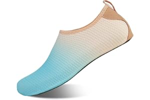 IceUnicorn Buty do pływania damskie i męskie, buty plażowe, buty do surfowania, buty do wody, do sportów wodnych, na plażę, na basen, do surfowania, jogi