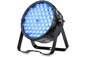 BETOPPER Luci stroboscopiche LED Par Lights 54x3W LED RGB, DMX512/Sound Attivato DJ Lights Strobe/Wash Lights per matrimoni, club, feste, concerti bar show (1 Stück)