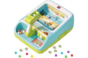 Hitish Pinball Machine for Kid, Toddler Board Games, Educational Interactive Electronic Toys Birthday Gift for Boy and Girl Ages 3+