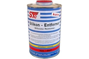 STC Silikonentferner kurz 1 L Entfetter Reiniger für Autolack zur Oberflächenreinigung vor dem Lackieren (1 L)