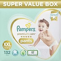 Pampers Premium Care Super Value box pack, Large, 132 Count