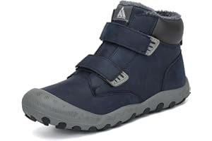 Mishansha Zapatos Invierno Niño Cálidos Botas Nieve Niña Zapatillas de Senderismo Antideslizante 24-38 EU