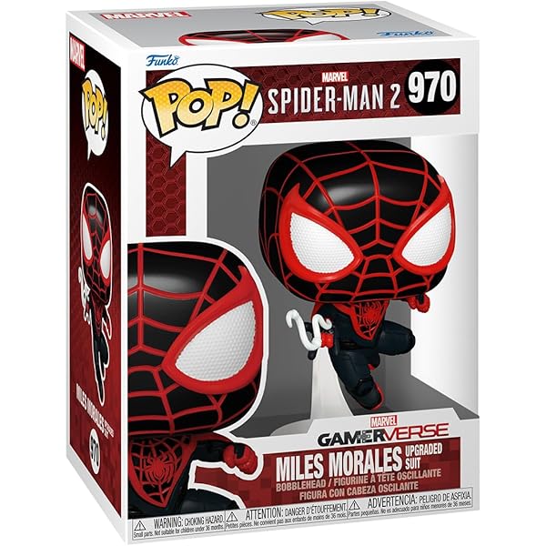 Funko Pop! Marvel: Spider-Man 2 - Miles Morales(Evolved Suit)(Exc