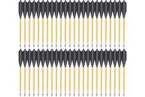 HUNTSPM PMSM 6,5 Zoll Aluminium Armbrust Bolzen Pfeile für 50 lb / 80lb Pistolenarmbrust Präzisionsziel,Üben im Freien,kleine Jagd,Mini Pistole Armbrustbolzen Armbrustpfeile