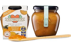 OLD SCHOOL COOKING ANTONIETA Mermelada de Naranja Amarga - Premiada Internacionalmente en Inglaterra y Bruselas - Mermelada 100% Fruta - Hecha a Mano en España - Sin Azúcares Añadidos - 230 G