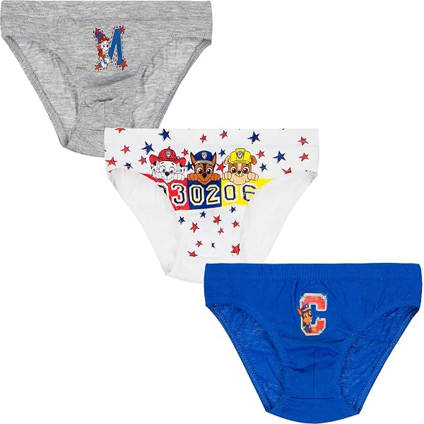 Culottes Fille Pat Patrouille - Pack De 3 - 100% Coton - Officiel