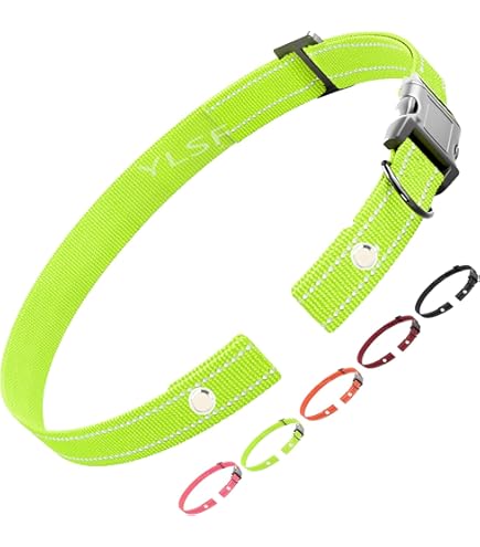 Sangles De Remplacement Pour Collier Garmin - Lot De 5 (2.5 Cm), Couleurs Vives, Compatible T20, TT25, T5, Etc.