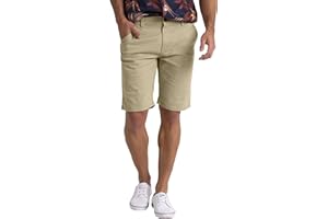 westAce Męskie chinosy Smart Casual Slim Fit Stretch Cotton Classic Flexible Relaxed Golf Summer Beach Half Pants All Waist Size