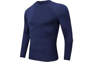 Djtnzdm Camiseta Térmicas Hombre Invierno Camisetas Interior Termicas Hombre Manga Larga Deporte Camisa Polar Futbol Frio Ropa