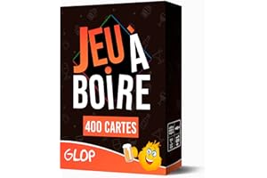 Glop Peut-être Le Meilleur Jeu de Société Adulte à Boire, Dynamisant pour Soirées et Apéritifs, Jeux de Cartes à Boire, Jeu d'alcool, Jeux pour Jouer Entre Amis