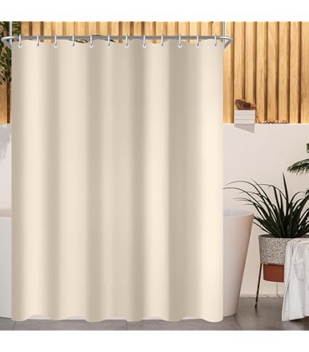 KnSam Duschvorhang Ahornzweige Design - Wasserdicht, Anti-Schimmel 90x180cm