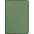 Taccuino Clairefontaine Age Bag A5 - 192 Pagine Rigate, Carta 90g, Copertina Effetto Cuoio Verde - Foto 2