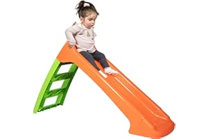 DEALBERRY Toddler First Slide Indoor Outdoor | Slides for Kids | Garden Slides for Toddler Age 12M+ | Folding Kids Soft Play Equipment | Durable Tough Kids Slide | Children's Indoor Outdoor Activity Toy