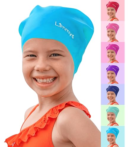2 Cuffie Da Nuoto Extra Large In Silicone Per Capelli Lunghi E Spessi – Impermeabili, Per Bambine E Ragazze Con Trecce, Dreadlock, Afro, Morbide E Confortevoli