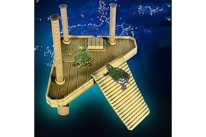 Xixibuy Turtle Basking Platform, Ramp, Accessories, Tank for Lovers, Terrapin Tank, Dock (Size: M)