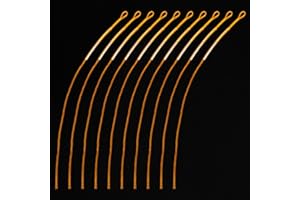 AOVNA 10 Pieces Fly Fishing Line 30LB Braided Fly Loop Line Braided Loop Connectors Fishing Tackle Accessory