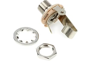 Fender Output Jack - 2 Conductor - 1/4", 0021956049 | Reparation av elgitarringångsuttag, 2-kärnig kontakt, reservdelar Fender