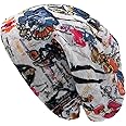 YOUSTYLO - YOU ARE PRIORITY Men's Women's Slouchy Blended Cotton Summer Beanie Skull Cap (Free Size, 3012F) (Multicolour-Off White)