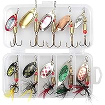 Cucchiaino Da Pesca Originale Rosso - Per Trota | Grammature 4/6/9/12 | Paletta In Argento - Foto 12