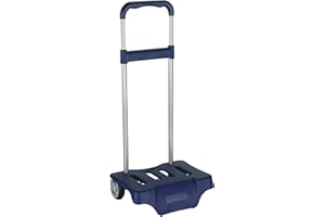 Safta Trolley pour les sacs à dos d'école, pliable, léger, résistant avec poignée extractible et roues